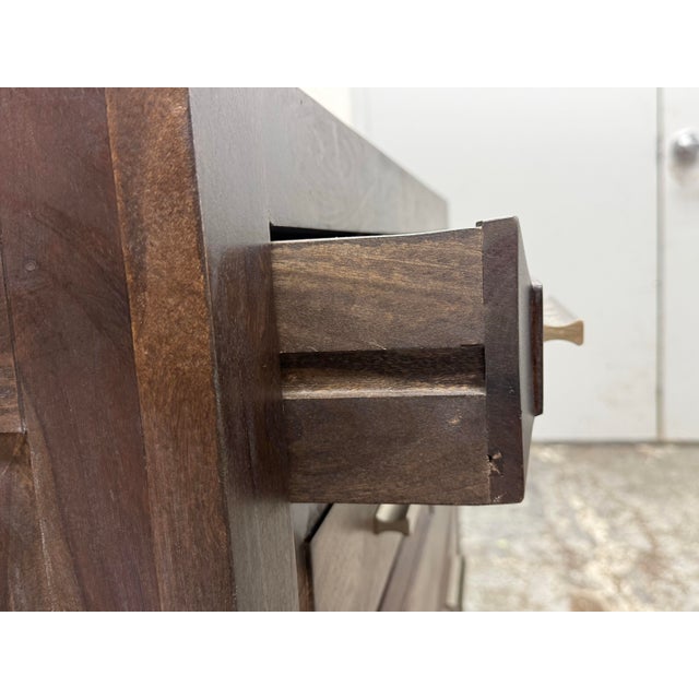 Sierra Living Concepts Sierra Nevada Rustic Dresser, Medium Espresso For Sale - Image 11 of 12