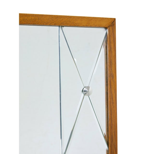 Mid-Century Modern Mid-Century Scandinavin Segmented Wall Mirror by G&T, 1960 For Sale - Image 3 of 8