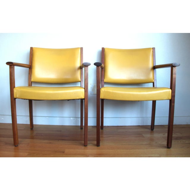 とき ACME Johnson Chair Co. Armchair MID CENTURY MODERN JOHNSON CHAIR CO. WRAP AROUND WOOD