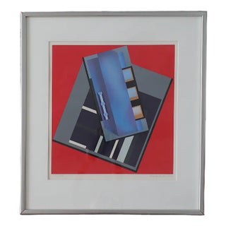Peder Duke, Composition, Color Serigraph, 1989, Framed For Sale