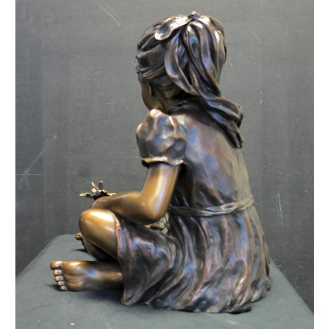 "He Loves Me" Georgene McGonagle Limited Edition Bronze Sculpture, Signed For Sale In Denver - Image 6 of 10