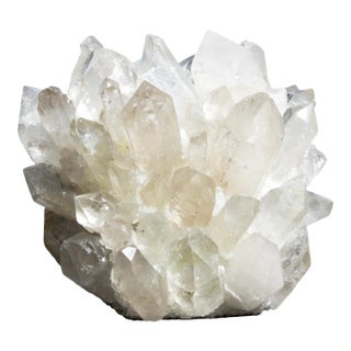 Votive Holder in Clear Quartz Large For Sale