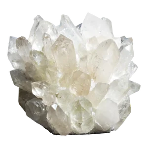 Votive Holder in Clear Quartz Large