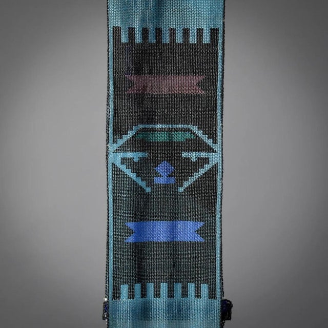 Early 20th Century Ndebele Beaded Wedding Veil Sidley Collection For Sale - Image 4 of 9