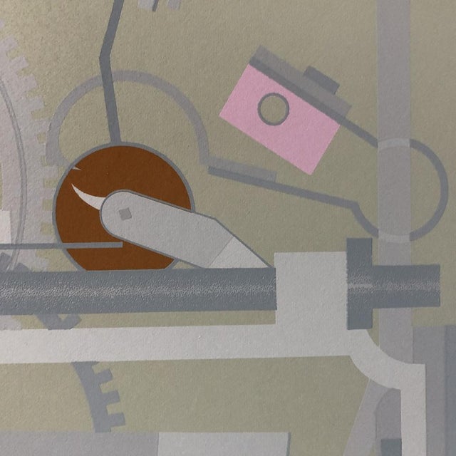 Modern Roger Nellens, Composition, 1972, Screenprint For Sale - Image 3 of 7