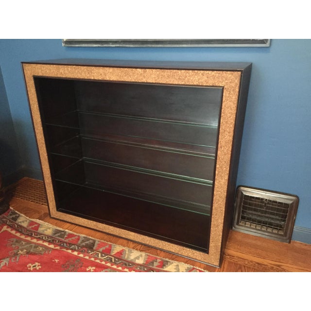 Paul Frankl Cork Trimmed Bookcase For Sale In Raleigh - Image 6 of 6