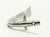 Pair of Traditional Curved Chrome Bridge Pulls For Sale - Image 4 of 4