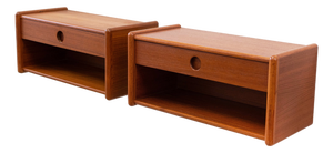 Wall Mounted Cabinets attributed to Vildbjerg Møbelfabrik, 1960s, Set of 2
