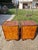 Vintage Burl Wood Bedside Tables, 1920s, Set of 2, in Very Good conditions. Designed 1890 to 1919