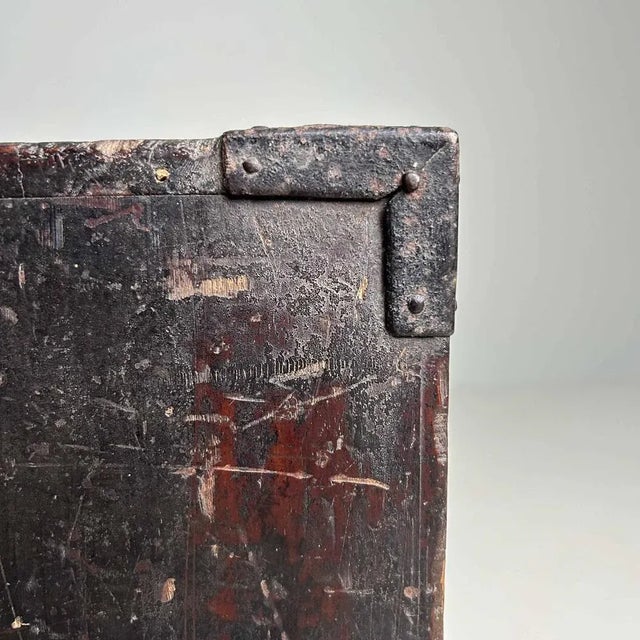 Meiji Period Kake-Suzuri Document Cabinet, Japan, 1890s For Sale - Image 6 of 12