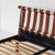 2000 - 2009 Double Bed in Bulgarian Red Leather and Metal, 1960s For Sale - Image 5 of 10