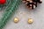 Earrings in 19.2k Gold, Set of 2 For Sale - Image 6 of 6