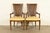 Henredon French Regency Louis XVI Carved Walnut Cane Back Armchairs, Pair For Sale - Image 16 of 16