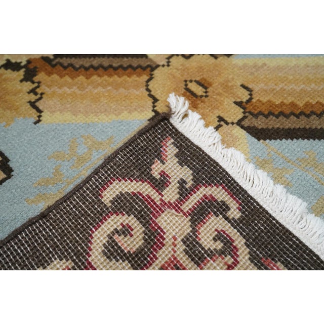Turkish Oushak Rug 10'0" X 14'0" For Sale - Image 9 of 9