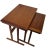 Traditional Mid Century Nh Collection Danish Teak Nesting Tables - Set of 2 For Sale - Image 3 of 12
