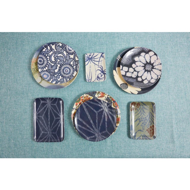 Yukata Side Plates, Set of 4 For Sale - Image 4 of 8