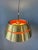 Mid-Century Space Age Lakro Amstelveen Pendant Lamp, 1970s For Sale - Image 4 of 11