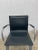Animal Skin Matteo Grassi 1880 Dark Gray Leather Arm Chair For Sale - Image 7 of 13