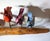 Contemporary Folk Art From Mikel Davison - Colorful Birds Sitting on a Log For Sale In Santa Fe - Image 6 of 8