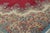 Red Vintage Kerman Lavar Persian Rug in Red With Medallion | Rug & Kilim For Sale - Image 8 of 10