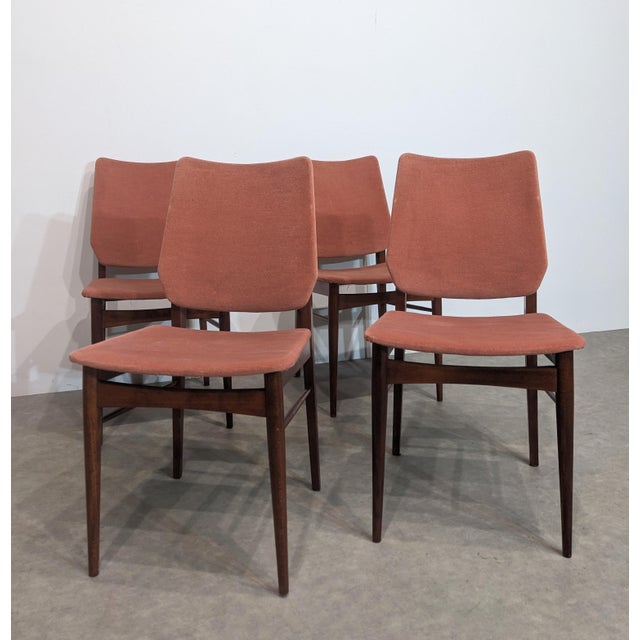 Vintage Dining Chairs, 1960s, Set of 4 For Sale - Image 3 of 7