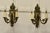 Neo Classical Large Brass Twin Wall Lights, 1890s, Set of 2 For Sale - Image 12 of 12
