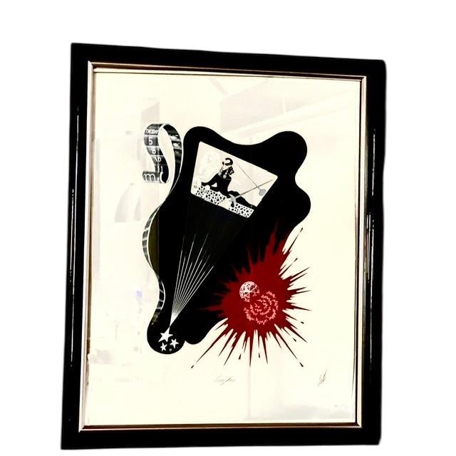 1980s 1980s Erte, "The Zodiac Suite" Prints, Framed - Set of 12 For Sale - Image 5 of 13