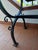 Handcrafted Coffee Table with Hand-Painted Majolica Ceramic Top and a Wrought Iron Base, 2000-2010 For Sale - Image 6 of 10