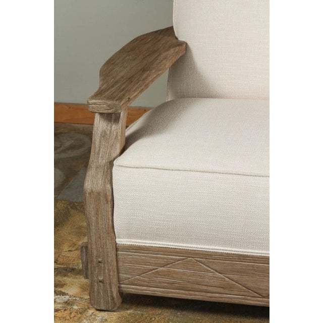 Restored 1950s Vintage Distressed Oak Sofa 2 Pieces Chairish