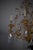 Hollywood Regency Vintage Maison Baguès Gilded Metal & Crystal Chandelier – French Hollywood Regency For Sale - Image 3 of 4