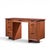 Mid-Century Modern Frank Lloyd Wright Taliesin Mid Century Mahogany Desk For Sale - Image 3 of 12