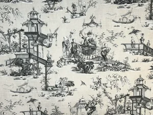 Thibaut "Cheng Toile” Print– 7.50 Yards