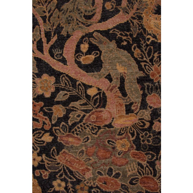 Modern Classics Persian Hunting Narrative Wool Rug by Rug & Kilim, India For Sale In New York - Image 6 of 9