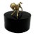 1960s Tiny 14k Freestanding Cartier Foal on Agate Base For Sale