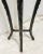 Antique Asian Plant Stand Table With Marble Top For Sale In Raleigh - Image 6 of 9