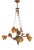 Antique Art Nouveau Chandelier with Putto For Sale