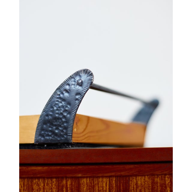 Vintage Serving Tray in Glass, 1970s For Sale - Image 4 of 5