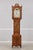American Period American Cherry Tall Cased Grandfather Clock For Sale - Image 3 of 18