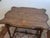 Brown 20th C. William & Mary Style Oak Table For Sale - Image 8 of 8