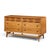 Mid-Century Modern Broyhill Brasilia Mid Century Walnut and Brass 6-Drawer Lowboy Dresser For Sale - Image 3 of 9