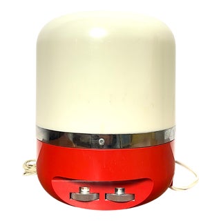 Europhon Orange Table Lamp by Adriano Rampoldi, 1970 For Sale