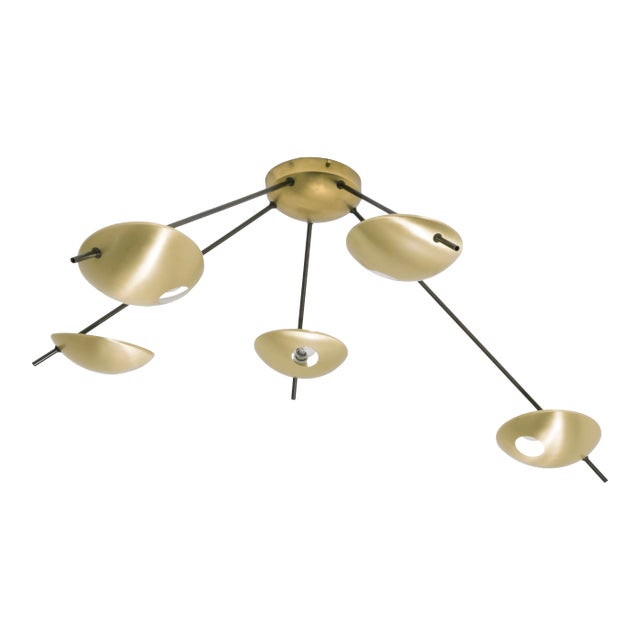 Lighting / Design for Macha Helios Quinque II Chandelier For Sale