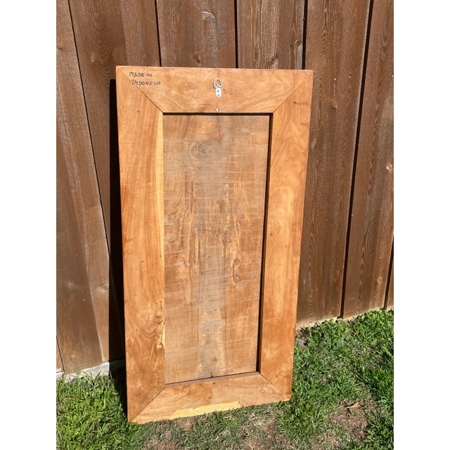 Hand Carved Fisherman Wood Relief Wall Hanging For Sale - Image 11 of 11