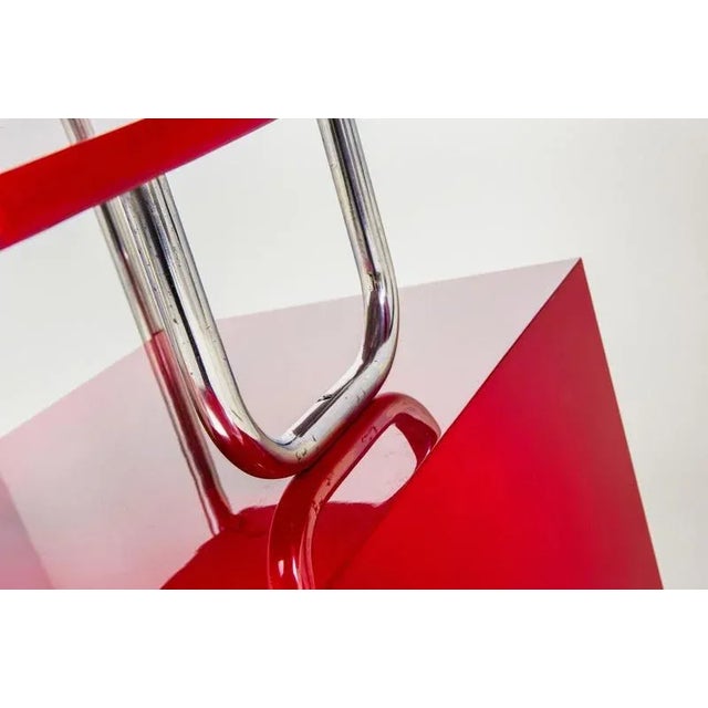 Vintage German Chrome Writing Desk, 1930s For Sale - Image 7 of 9