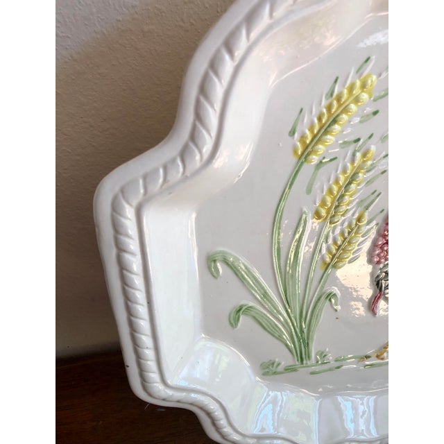 California Pottery Turkey Platter Thanksgiving For Sale - Image 4 of 15