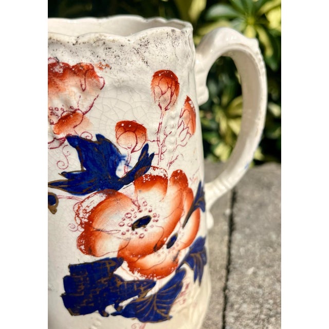 Antique Gaudy Welsh Pitcher/Jug For Sale In Orlando - Image 6 of 8