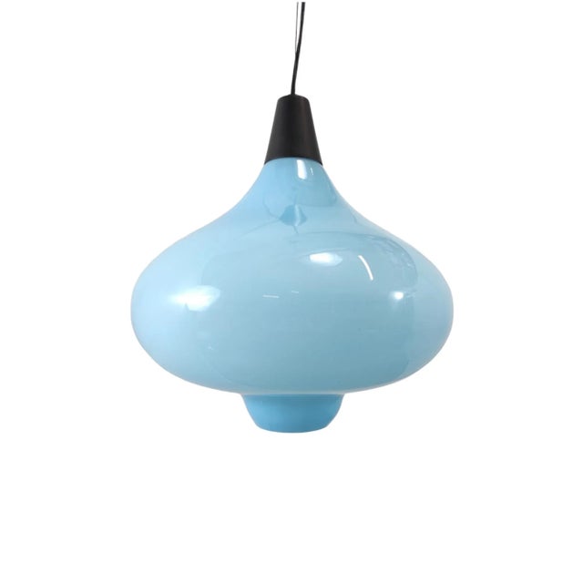 Venini Glass Onion Chandelier attributed to Massimo Vignelli for Venini, 1960s For Sale - Image 4 of 8