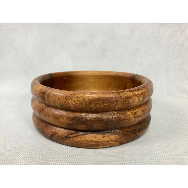 1960s Mid-Century Danish Teak Bowl, 1960s For Sale - Image 5 of 10