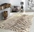 Pasargad DC Zebra Skin Hand Hand Knotted Black and Beige Rug For Sale - Image 4 of 4