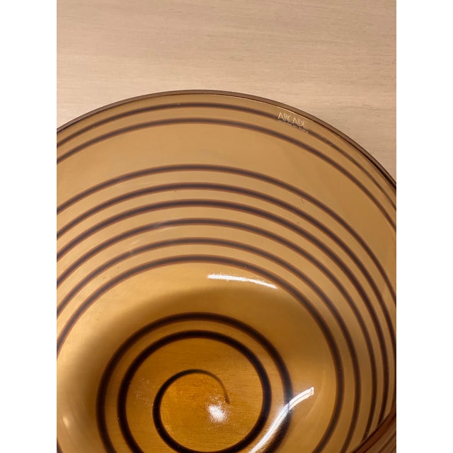 Roberto Faccioli for Arcade Murano Glass Bowl For Sale In San Francisco - Image 6 of 12